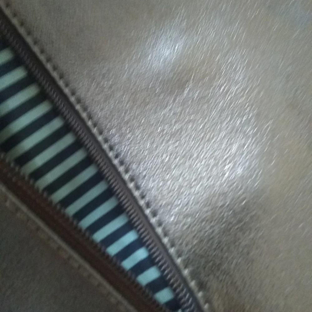 OKPTA151926 Brown Gold Bag / Clutch New